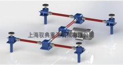 絲桿升降機平臺四臺同步怎么布局?_優質生產廠家(馭典重工)