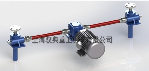 絲桿升降機平臺之兩臺聯(lián)動