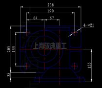 SWLD10T/15T絲桿升降機(jī)外型尺寸和連接電機(jī)法蘭CAD圖