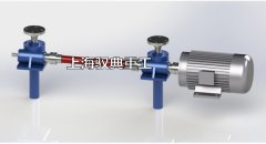 SWL絲桿升降機平臺,兩臺聯動布局圖(上海馭典重工)